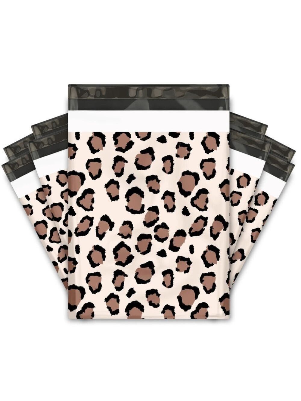 50 10X13 Poly Mailers Leopard Spots Print Shipping Envelopes Bags PRICE IS FIRM - Picture 4 of 4